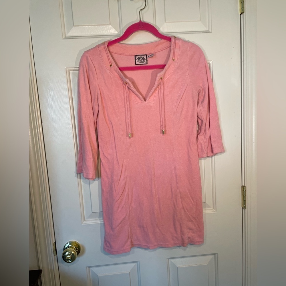 Vintage Juicy Couture terry dress/swimsuit cover small
